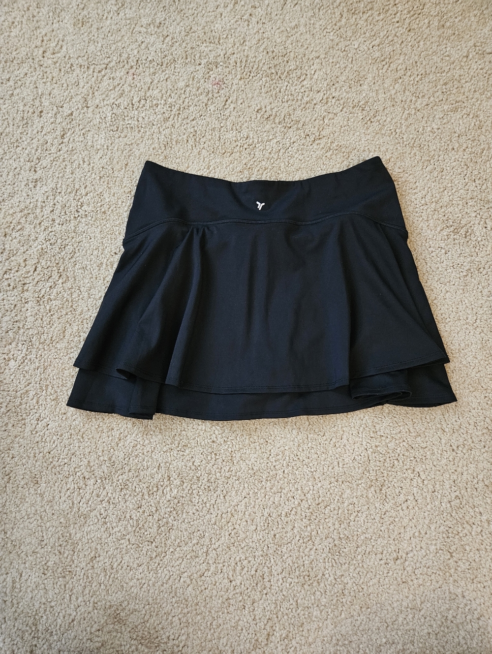 Old Navy Active Extra High Rise Black Athletic Skirt with Built-In Shorts Large - Picture 2 of 8